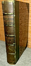 Antique 1908 Book: The Pennsylvania Magazine or History and Biography Vol. XXXII