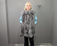Gilet di volpe in vera