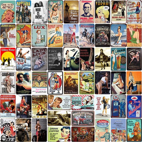 Insegna latta vintage classico - insegna,