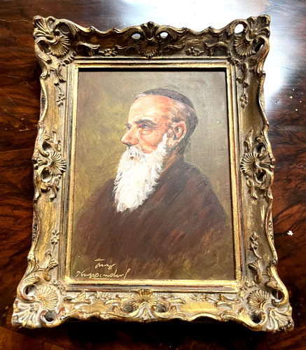 Dipinto olio franz krippendorf - olio,