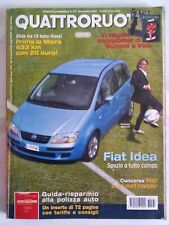 quattroruote 577 2003 idea micra panda4x4 ferrari575 hummer carrera vanquish bmw