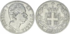 Lire 1885 italia - lire, regno