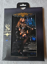 Bas hold-up noir, peau et bleu marque Ballerina's Secret n° 443 (li)