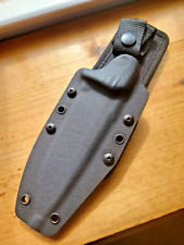 LionSTEEL Fodero Kydex Nero per Coltello T5 Lama Fissa Supporto Sinistro/Destro