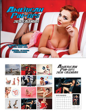 Calendario parete pin up - da,