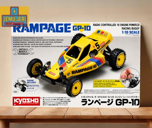 Kyosho rampage rc - rampage, buggy
