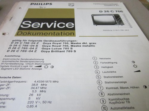 Philips chassis i - 9/i,, dc