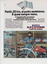 advertising Pubblicità-MOTO FANTIC MANUTENZIONE  1978  MOTOITALIANE CABALLERO