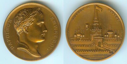 Medaglia napoleone 1812 - napoleone,