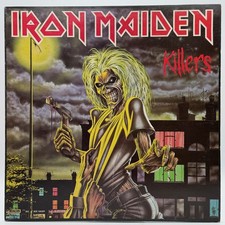 IRON MAIDEN - KILLERS  (33 RPM - ITALY - FIRST PRESSING)