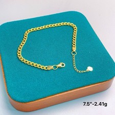 18k  Saudi GOLD  CURB LINK