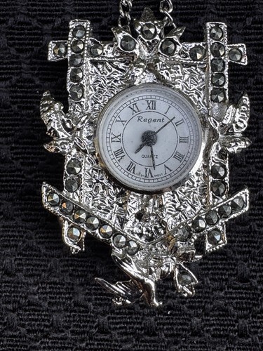 Spilla orologio cucù - spilla, a