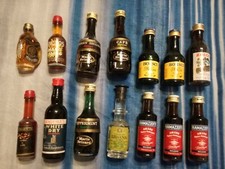 BORSCI RAMAZZOTTI VECCHIA ROMAGNA RABARBARO ZUCCA 14 MIGNON ALCOLICI 4/5/6/7 CL