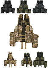 Brandit Tattico Gilet, Regolabile Militare Training Army Gilet 13-Taschen 8006