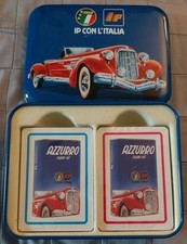 IP Con L'Italia - 2 Mazzi Carte Poker / Ramino. Modiano Nuove