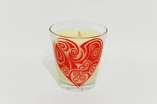 Candela cera soia - in,