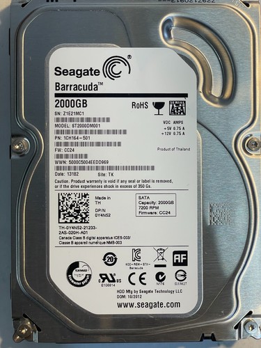 Seagate st2000dm001 1ch164 - seagate,