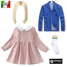 Undici Bambina Undi Vestito Carnevale Cosplay Stranger Costume Thing UNDST07 SD