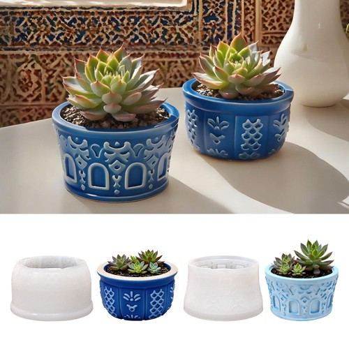 Stampo vaso fiori - , resina