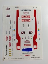 DECALS 1/43 Lancia Stratos