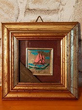 Quadretto Vintage su foglia