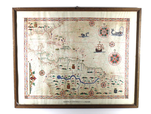 Mappa america centrale - mappa,