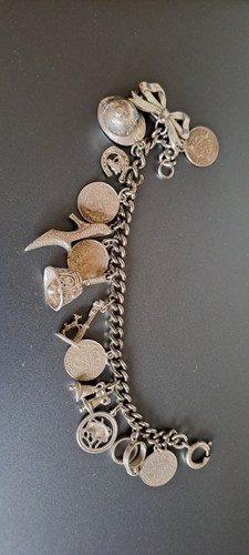 Bracciale vintage argento - bracciale,