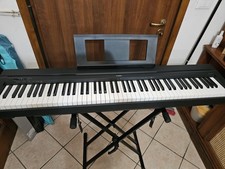 Yamaha P-45B 88 Tasti Pianoforte Digitale   - Nero + Telo e Supporto Inclusi