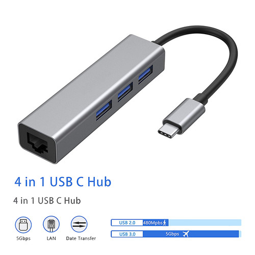 Usb hub sdoppiatore - usb-c,