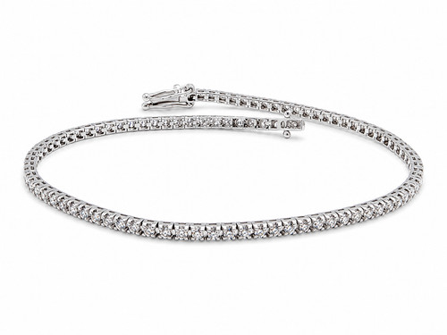 Bracciale tennis diamanti 83 - bracciale,