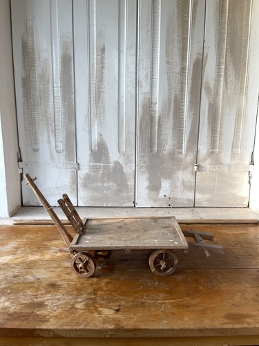 Carretto legno vintage - legno,