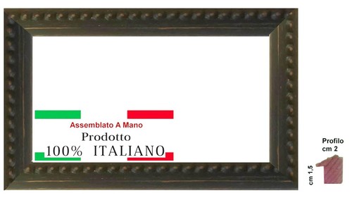 Cornice nera legno - nera,