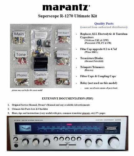 Marantz 1270 superscope - marantz, r-1270