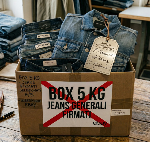 Lotto jeans firmari box stock - firmari,