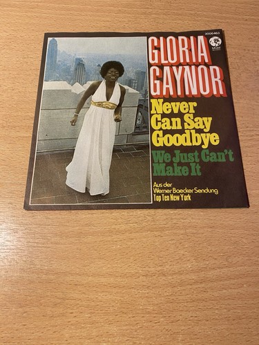 Gloria gaynor never can - gaynor,
