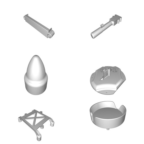 Kit parti ricambio t400 - kit,
