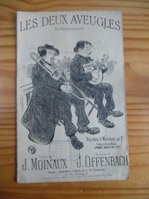 PARTITION LES DEUX AVEUGLES