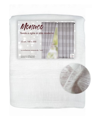 Tenda monaco bianca pannello - monaco,