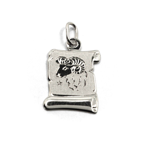 Ciondolo oro bianco 18k - in,