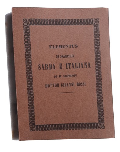 Libro antico sardo - libro,