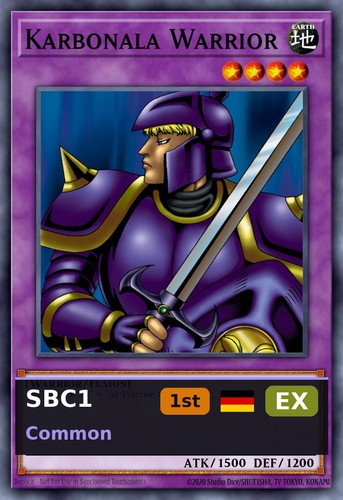 Guerriero carbonala sbc1 b20 - carbonala, sbc1-b20