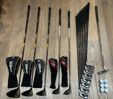 Set completo di mazze da golf da uomo Callaway/Wilson - DR/Woods/Hybrids/5-SW ferri/putter