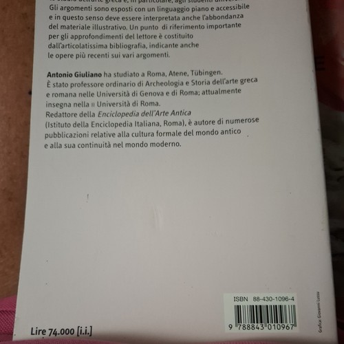 Storia dell arte greca - , dell'arte