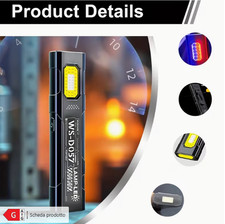 Torcia led ricaricabile - torcia,