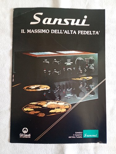 Sansui d11 pubblicità 1982 - pubblicità,
