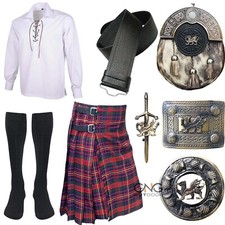 Uomo Scozzese 10 Pezzi Antico