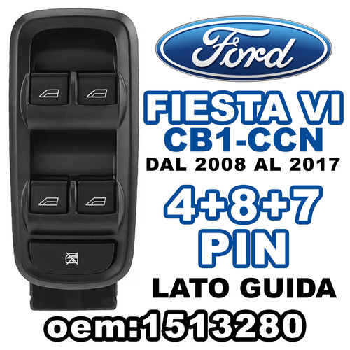 Pulsantiera lato guida - pulsantiera,