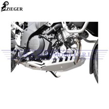 Zieger - Piastra Paramotore - argento SUZUKI V-Strom 1000 Anni 2014 2015 2016