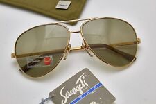 ? vintage occhiali da sole SERENGETI 5055M fotocromatiche pilot oro 80s?Unisex