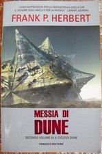 Messia di Dune (Frank Herbert) libro ciclo fantascienza Prima Edizione Fanucci